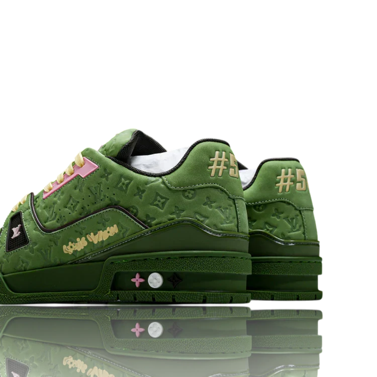 Louis Vuitton Trainer sneaker in green