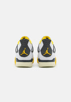 Jordan AIR JORDAN 4 RETRO – High-top trainers – white/coconut milk/vivid sulfur/anthracite