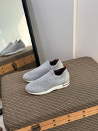 Loro piana Knit Slip-On Sneakers