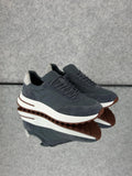 Loro piana Grey Hybrid Performance Sneakers