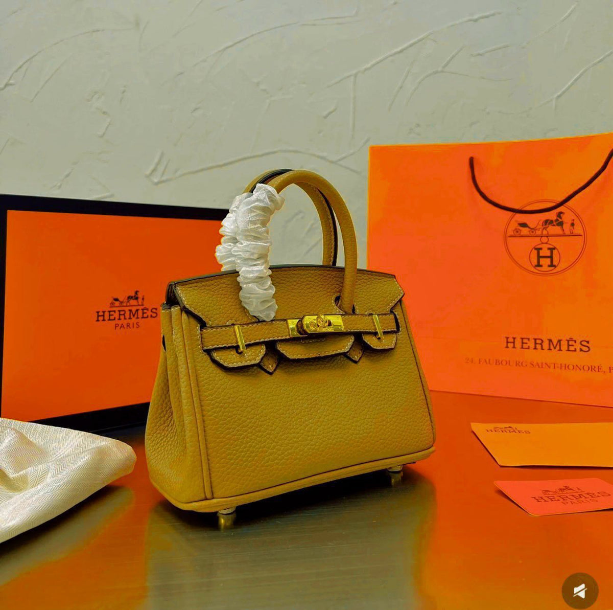 Hermès Birkin 25 (Jaune Ambre)