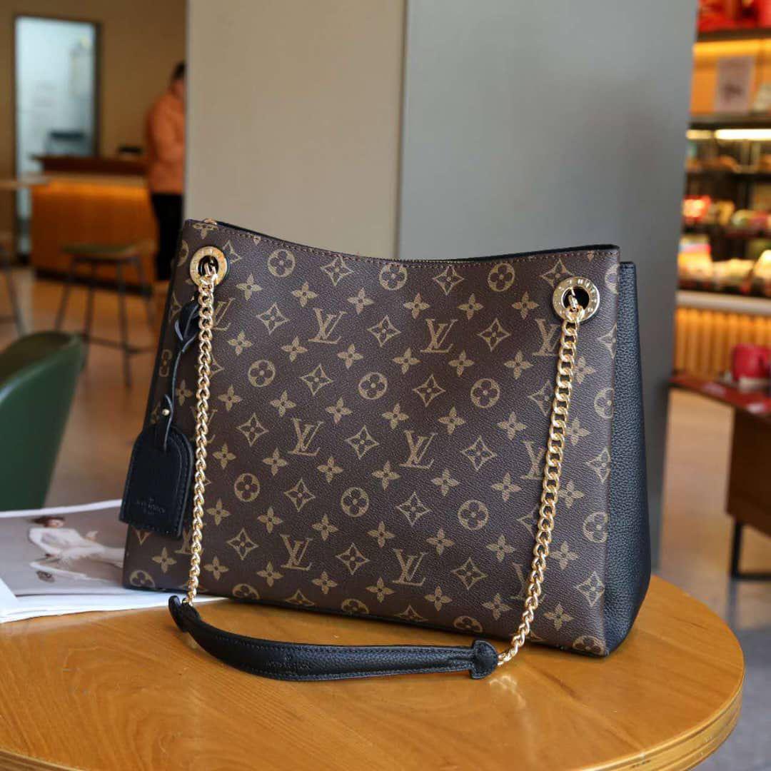 Louis Vuitton in Monogram Canvas & Leather (Noir/Brown)