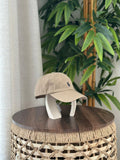 Polo Ralph Lauren Cotton Chino Ball Cap (Khaki Tan / Navy Blue Pony)