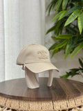 Celine Triomphe Baseball Cap in Cotton (Beige / Light Beige)