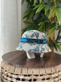 Christian Dior D-Chapeau Butterfly Around Bucket Hat (Beige / Light Blue)