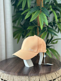 Christian Dior DiorOblique Underbrim Baseball Cap (Apricot / Pastel Orange)