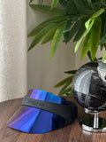 DiorClub V1U Visor (Black & Blue/Purple Mirror)