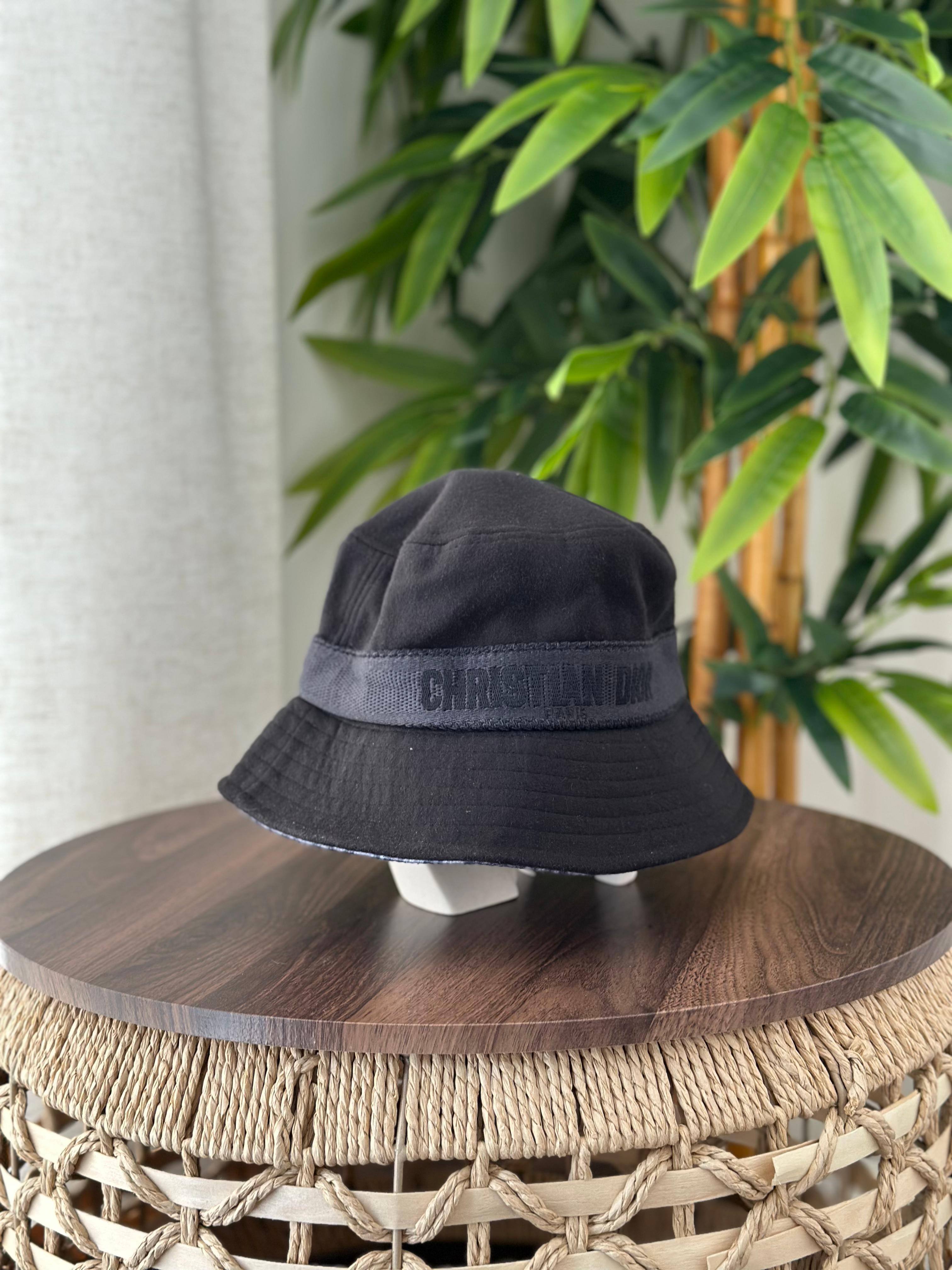 Christian Dior Teddy-D Bucket Hat (Black)