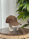 Celine Triomphe Baseball Cap in Cotton (Brown)