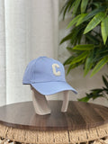 Celine Initial Baseball Cap (Light Blue / Periwinkle)