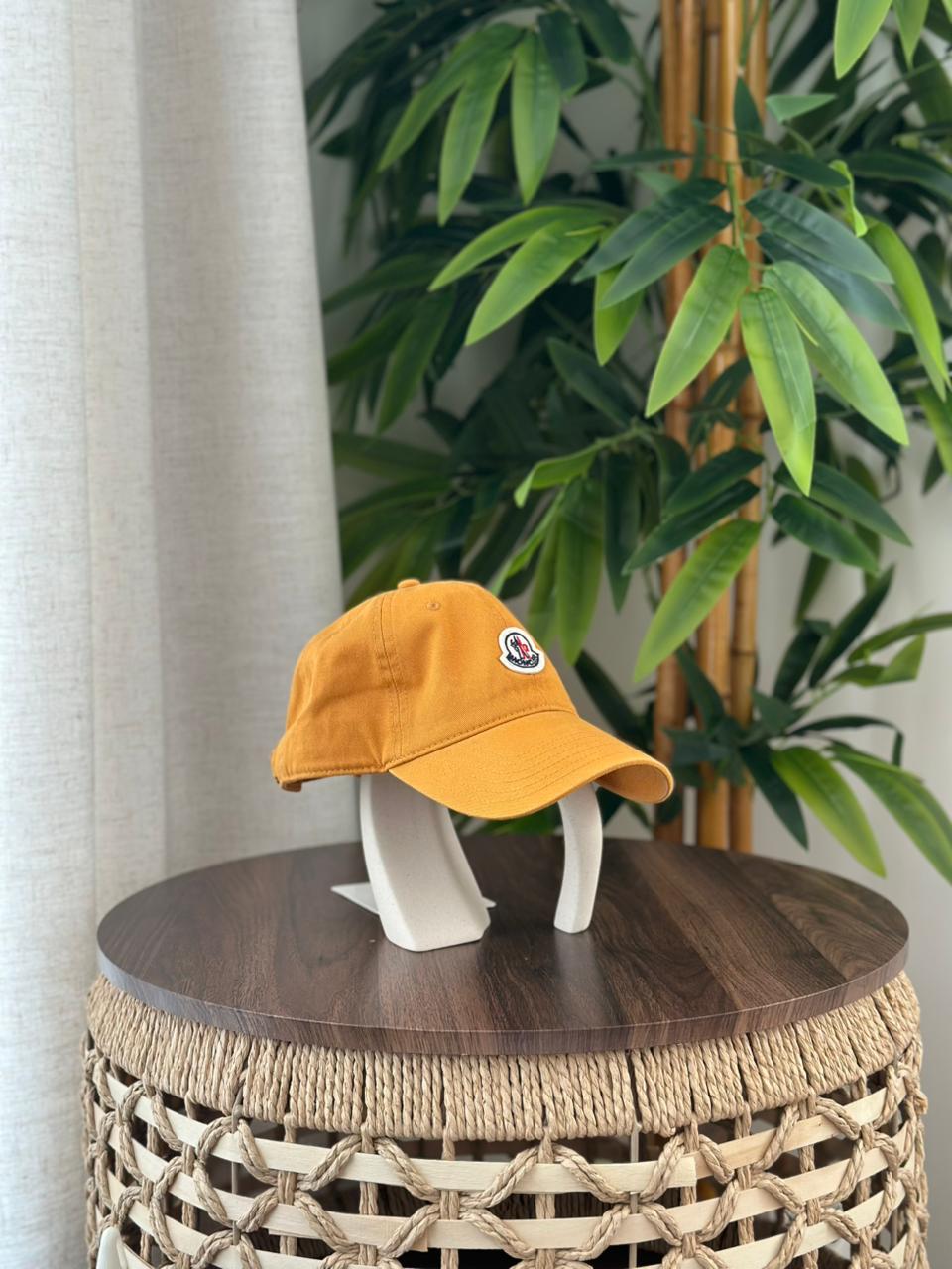 Moncler Baseball Cap (Mustard Yellow / Ocher)