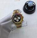 Rolex Cosmograph Daytona "Rainbow" with Sapphire Indices (Yellow Gold / Black Dial)