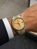 Rolex Datejust 41 Two-Tone Yellow Gold/Oystersteel (Champagne Dial)