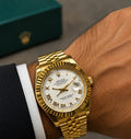 Rolex Datejust 41 Yellow Gold (White Dial with Roman Numerals)
