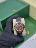 Rolex Cosmograph Daytona (Everose Gold / Chocolate Dial / Oysterflex)
