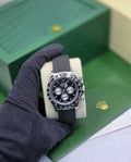 Rolex Cosmograph Daytona (White Gold / Black Dial / Oysterflex)