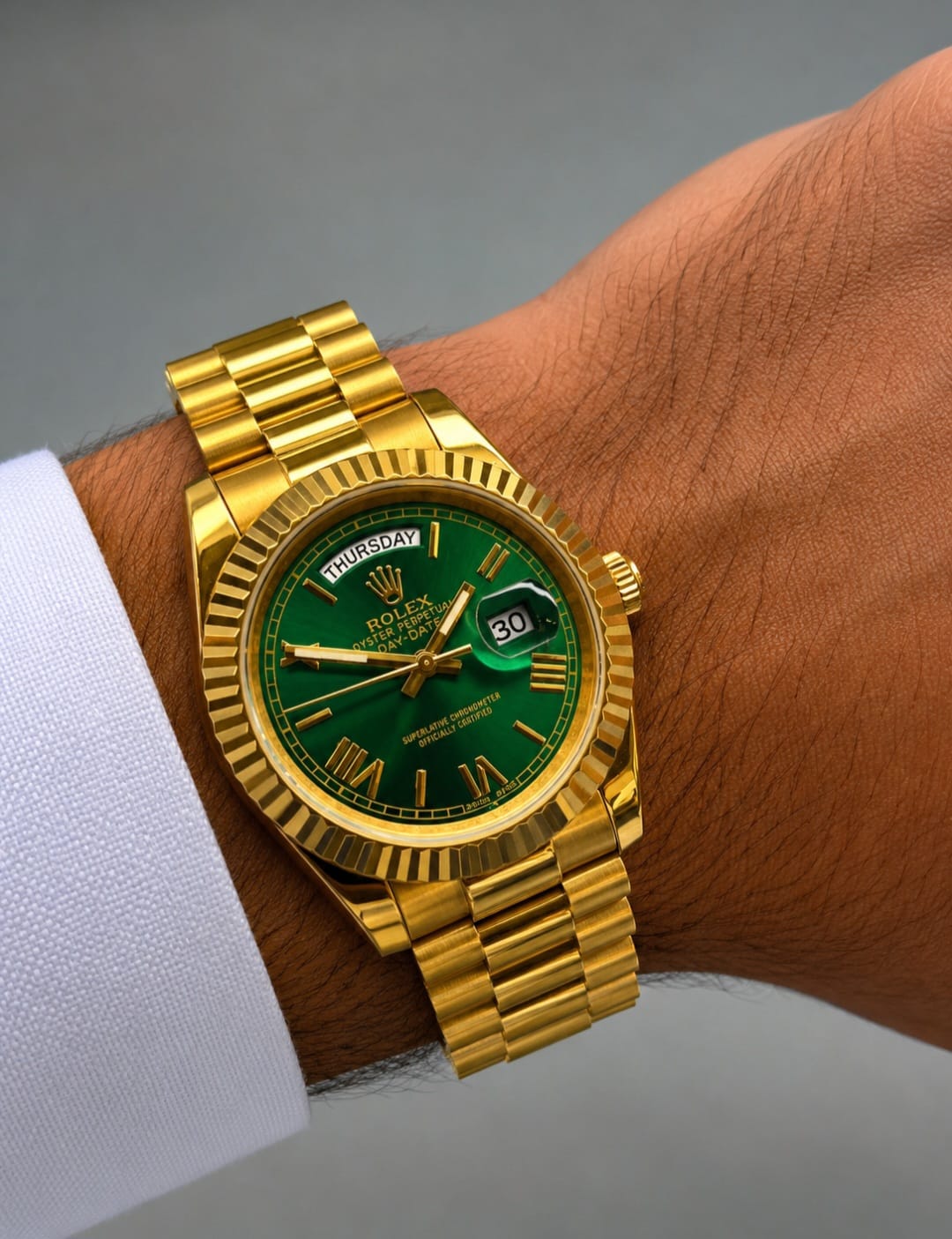 Rolex Day-Date 40 (Green Dial)
