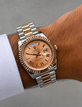 Rolex Day-Date 40 (Two-Tone Rose Gold & Stainless Steel Custom / Concept)