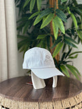 Loro Piana Seersucker Baseball Cap (Light Blue/White Stripe)