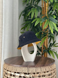Louis Vuitton Monogram Reversible Bucket Hat (Black / Yellow)