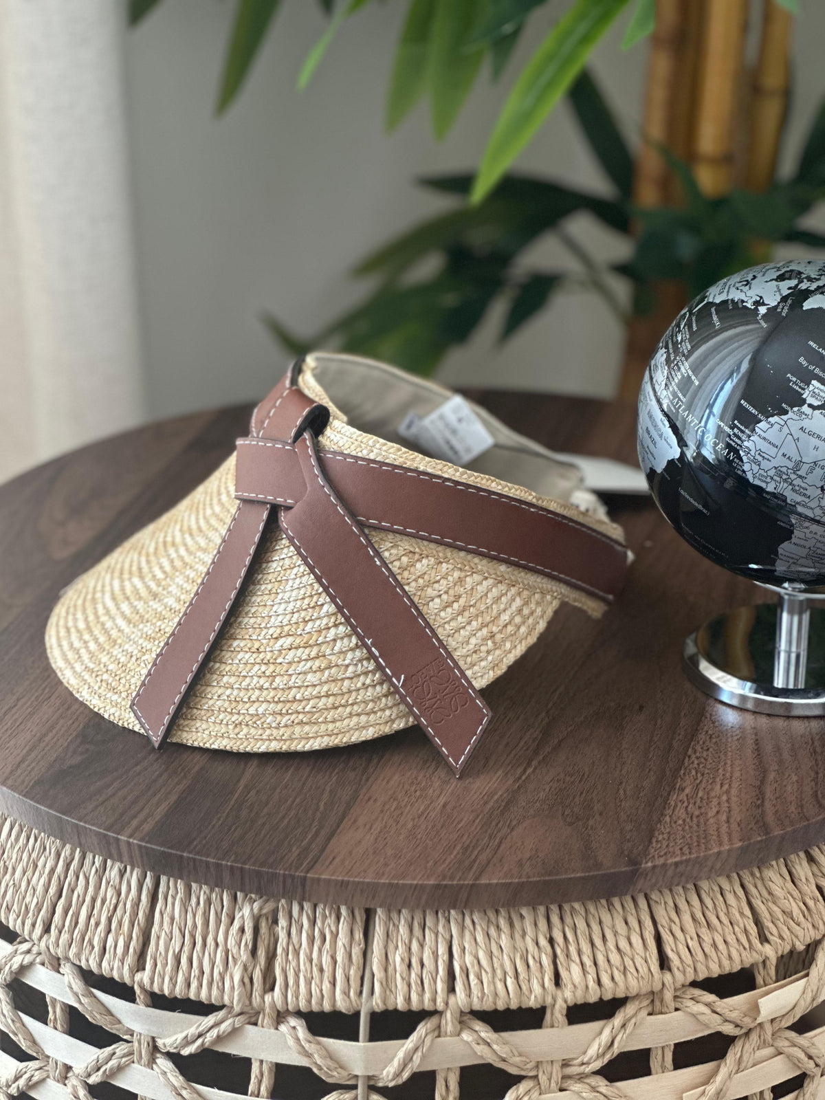 Loewe Gate Visor (Natural / Tan)