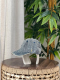 Saint Laurent Cassandre Baseball Cap (Blue Denim / Indigo)