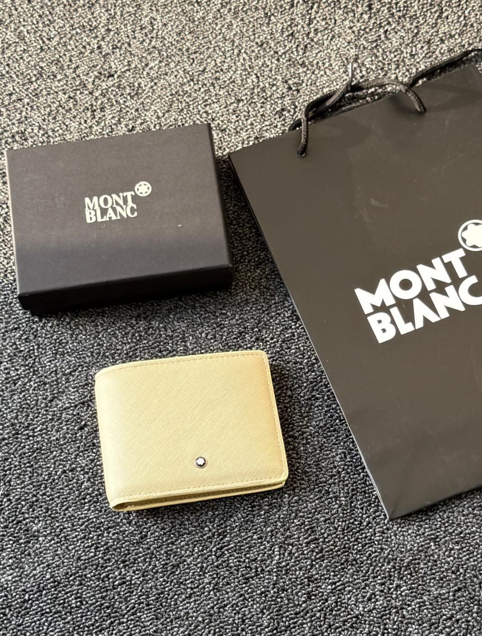 Montblanc Sartorial Wallet (Beige/Light Khaki)