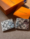 Louis Vuitton Multiple Wallet Monogram Chalk Animals (White/Multicolor)