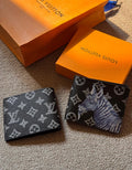 Louis Vuitton Multiple Wallet Monogram Chalk Zebra (Black/White/Blue)