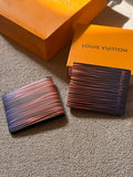 Louis Vuitton Multiple Wallet Epi Leather Sunset Stripe (Black/Orange/Purple Gradient)