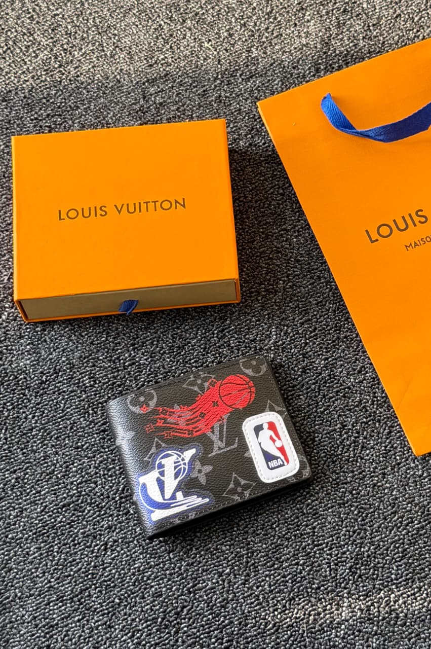 Louis Vuitton x NBA Multiple Wallet Monogram Eclipse (Black/Multicolor)