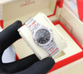 Omega Constellation Co-Axial Diamond Bezel (Black)