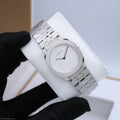 Gucci 25H Brushed Bezel (Stainless Steel / Silver)