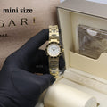 BVLGARI BVLGARI Lady (Two-Tone Gold & Steel / Mother of Pearl)