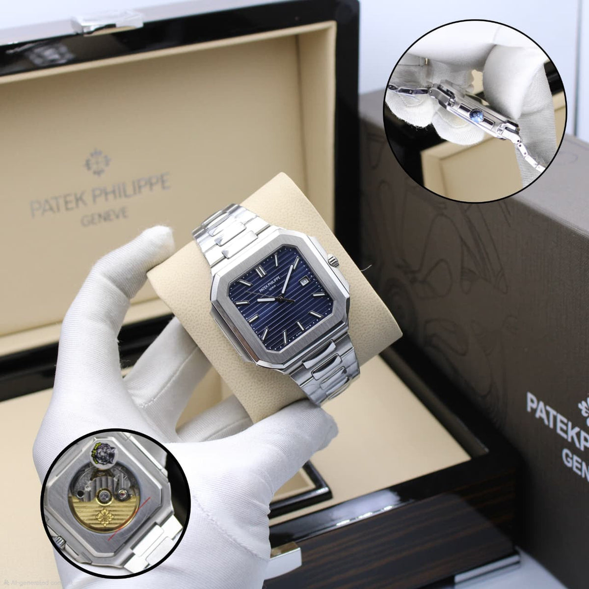 Patek Philippe Cubitus 5821/1A (Blue Dial)