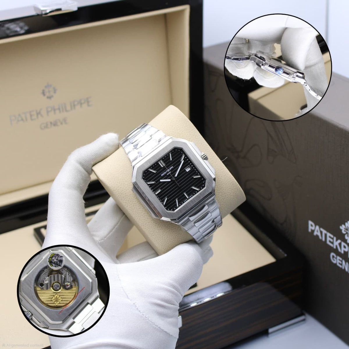 Patek Philippe Cubitus 5821/1A (Black Dial)