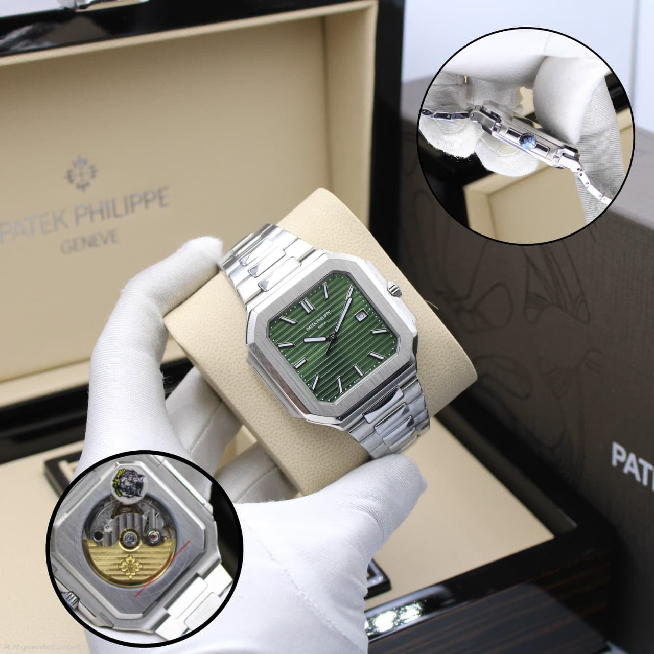 Patek Philippe Cubitus (Olive Green Dial)