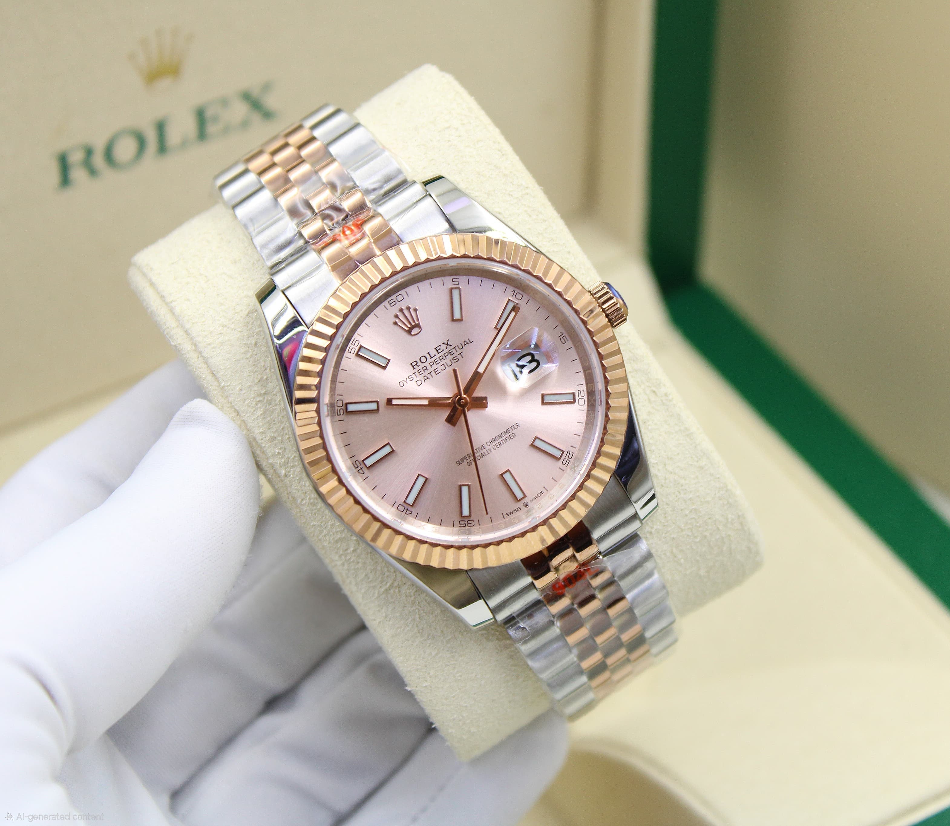 Rolex Datejust (Pink Dial)