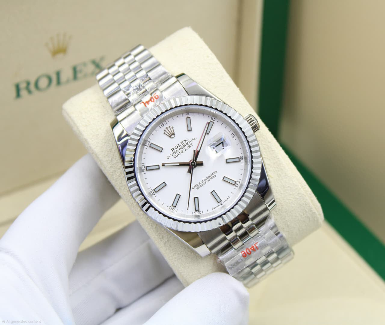 Rolex Datejust (White Dial)