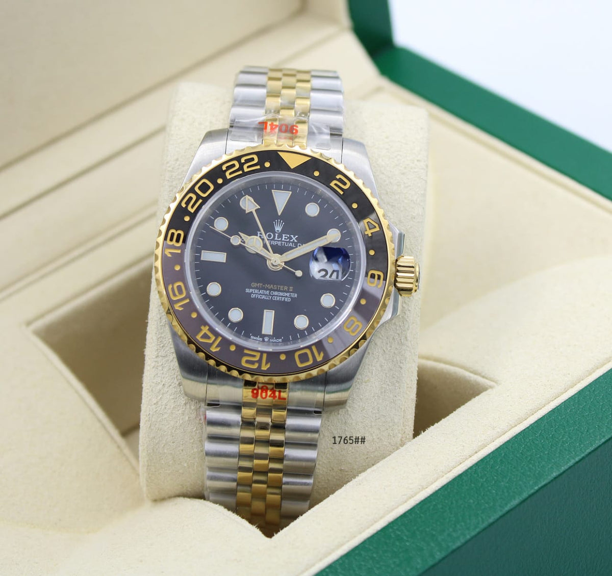 Rolex GMT-Master II "Guinness" / "Zombie" (Two-Tone Yellow Gold & Steel)