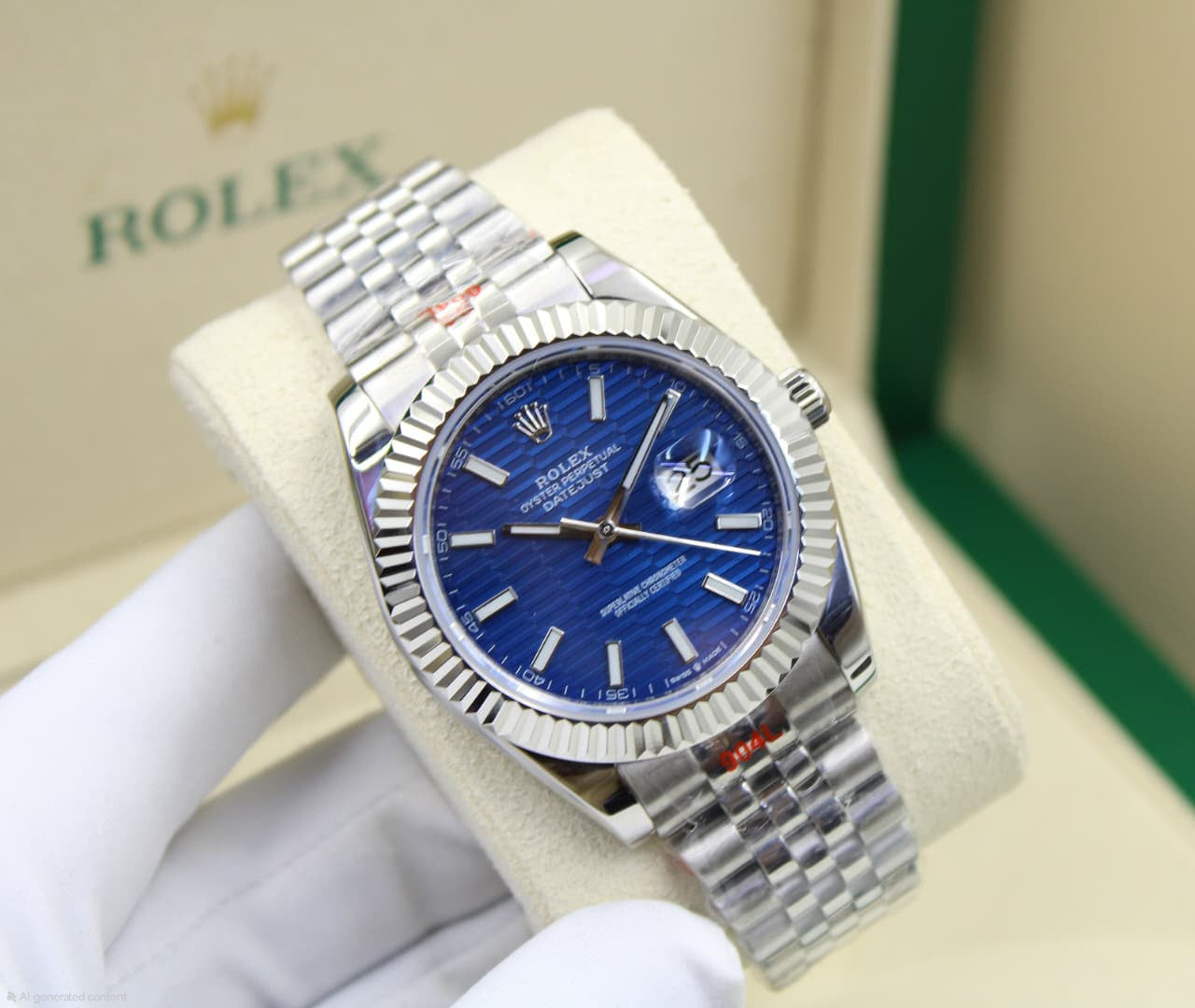 Rolex Datejust (Blue Motif Dial)