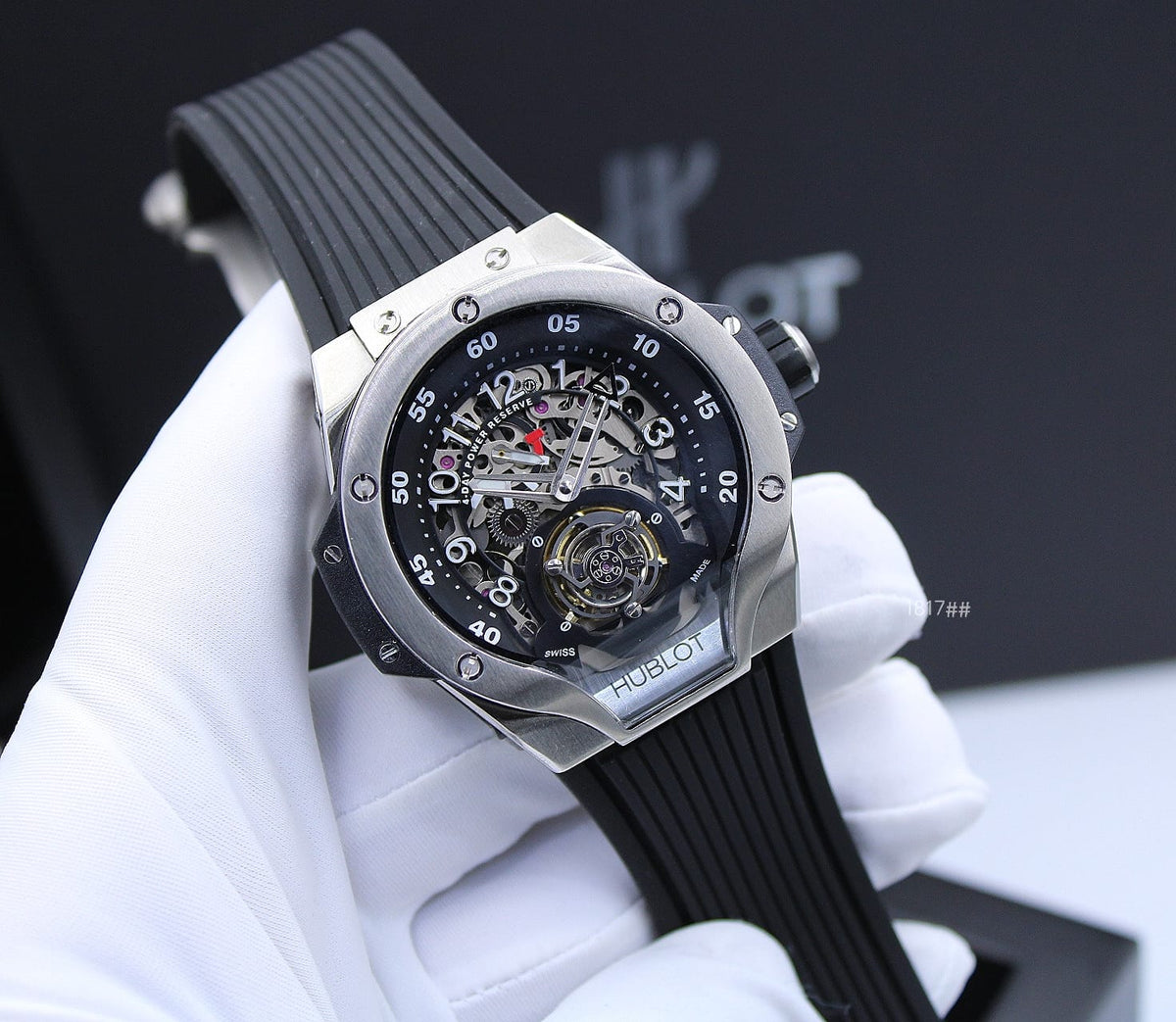 Hublot Big Bang Tourbillon Power Reserve (Titanium / Black)