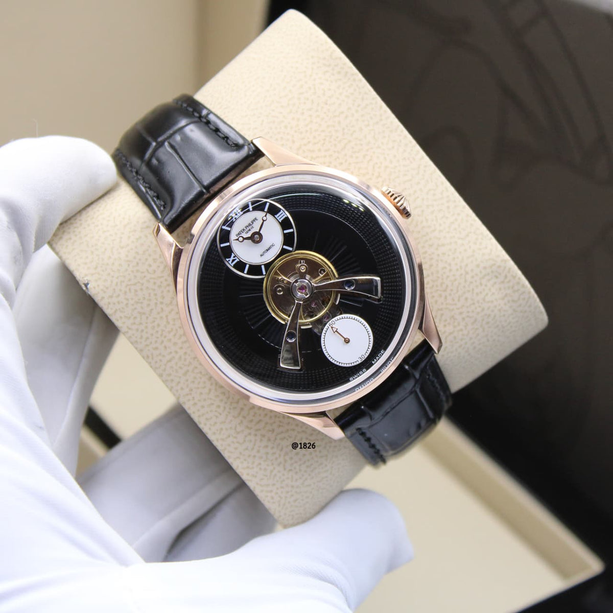 Patek Philippe Grand Complications Regulator Tourbillon (Black Dial)