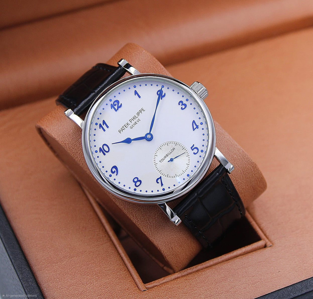 Patek Philippe Grand Complications Tourbillon (White Dial with Blue Numerals)