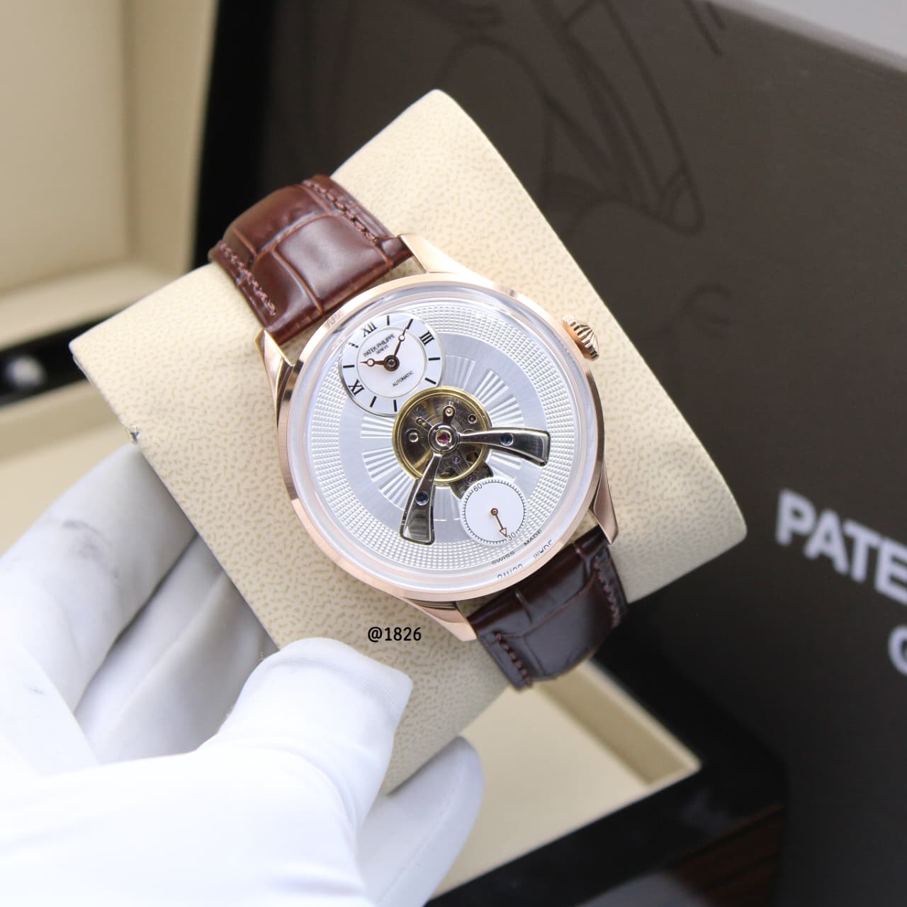 Patek Philippe Grand Complications Tourbillon (Silver / Rose Gold)