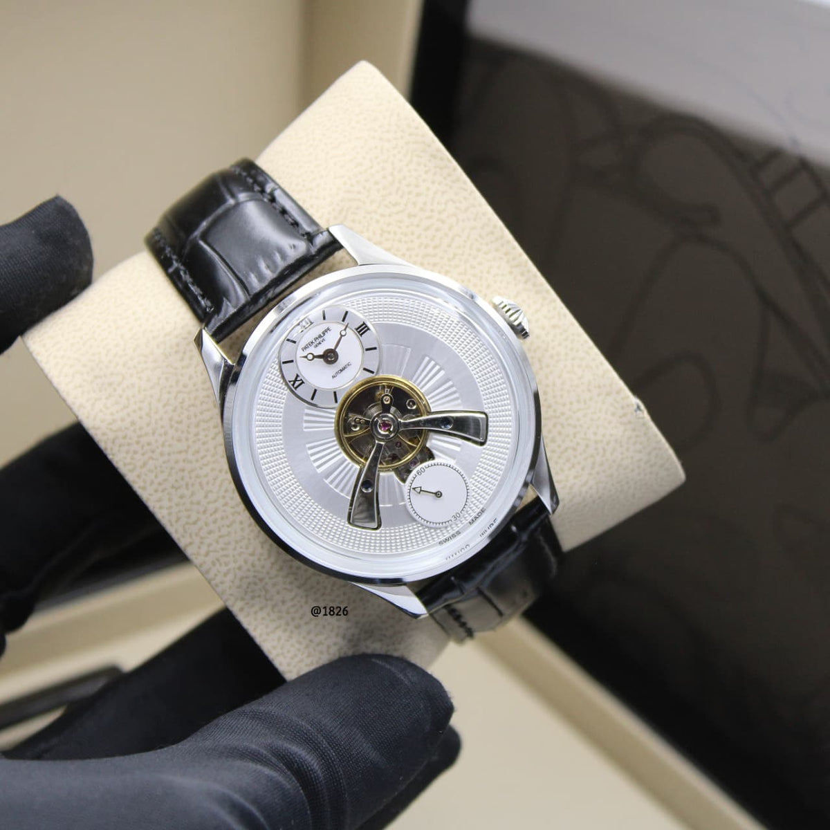 Patek Philippe Grand Complications Tourbillon (Silver / White Dial)