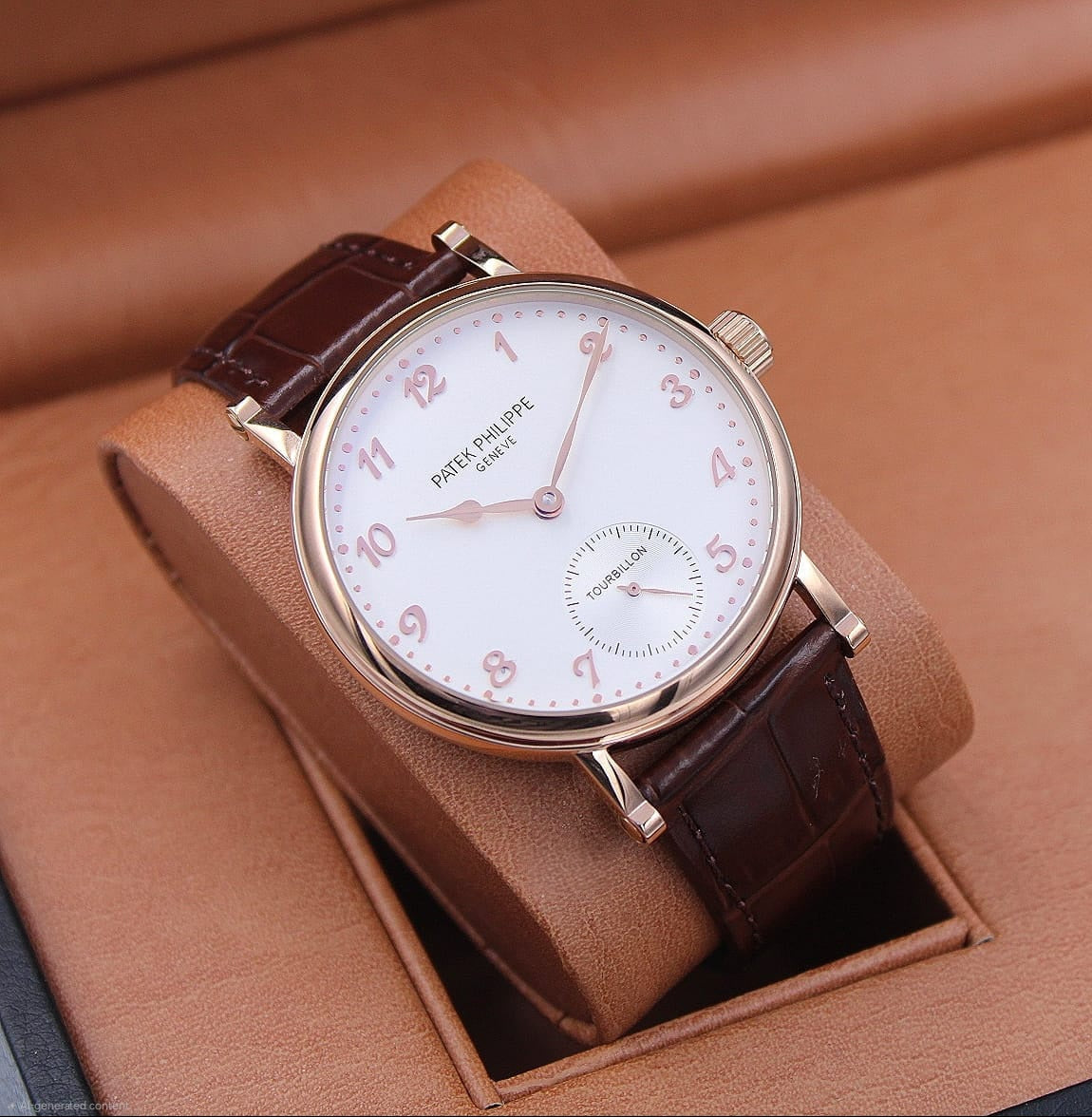 Patek Philippe Calatrava Small Seconds (Rose Gold / White Dial)
