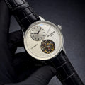 Patek Philippe Complications Regulator Tourbillon (White Dial / Black Strap)