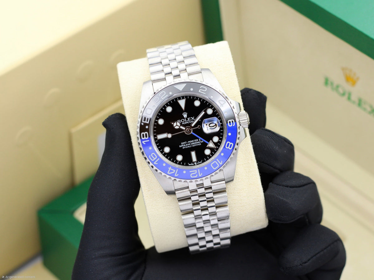 Rolex GMT-Master II "Batgirl" (Blue/Black Bezel)