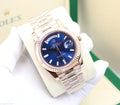 Rolex Day-Date 40 (Blue Dial with Baguette Diamonds)